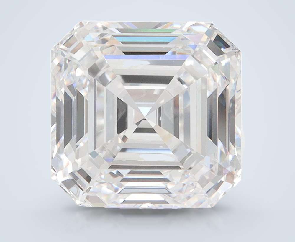 5.00ct E VVS1 Rare Carat Ideal Cut Asscher Lab Grown Diamond
