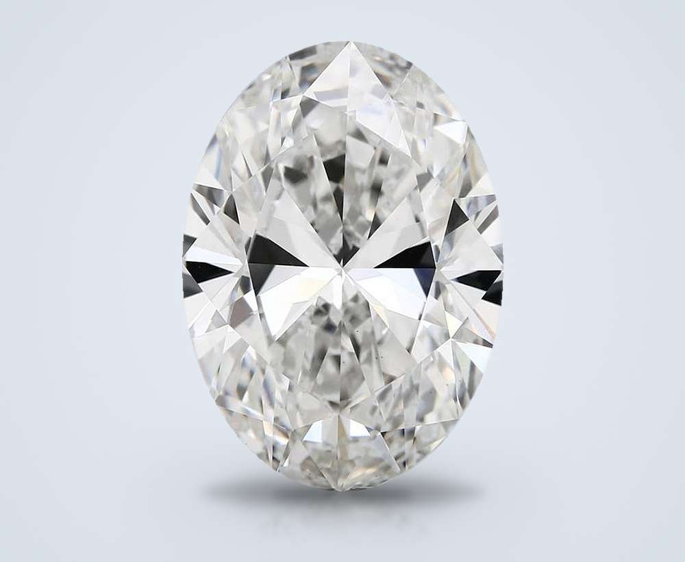 12.02ct G VS2 Rare Carat Ideal Cut Oval Lab Grown Diamond