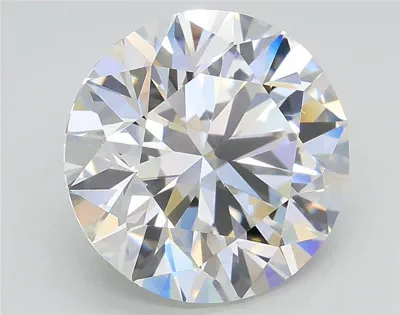3.01ct F VVS2 Rare Carat Ideal Cut Round Lab Grown Diamond