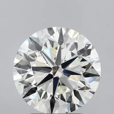 3.17ct I VVS2 Very Good Cut Round Lab Grown Diamond
