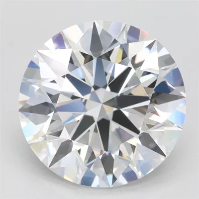 2.71ct D FL Rare Carat Ideal Cut Round Lab Grown Diamond