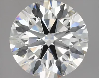 3.02ct I VVS2 Rare Carat Ideal Cut Round Lab Grown Diamond