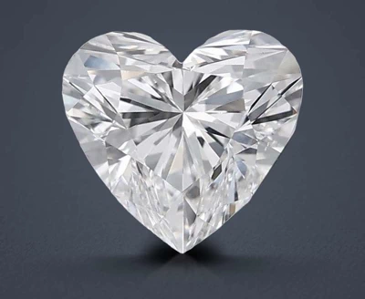 1.76ct E VS1 Rare Carat Ideal Cut Heart Lab Grown Diamond