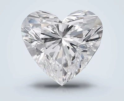 1.76ct E VS1 Rare Carat Ideal Cut Heart Lab Grown Diamond