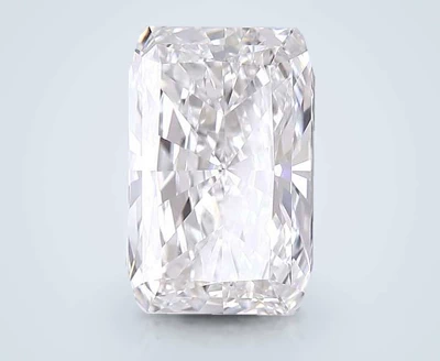 5.01ct E VVS2 Rare Carat Ideal Cut Radiant Lab Grown Diamond
