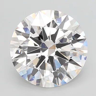 10.00ct F VVS2 Rare Carat Ideal Cut Round Lab Grown Diamond