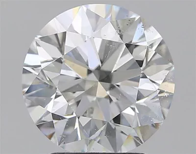 2.46ct G SI2 Excellent Cut Round Diamond