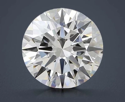 5.02ct I VS2 Rare Carat Ideal Cut Round Diamond