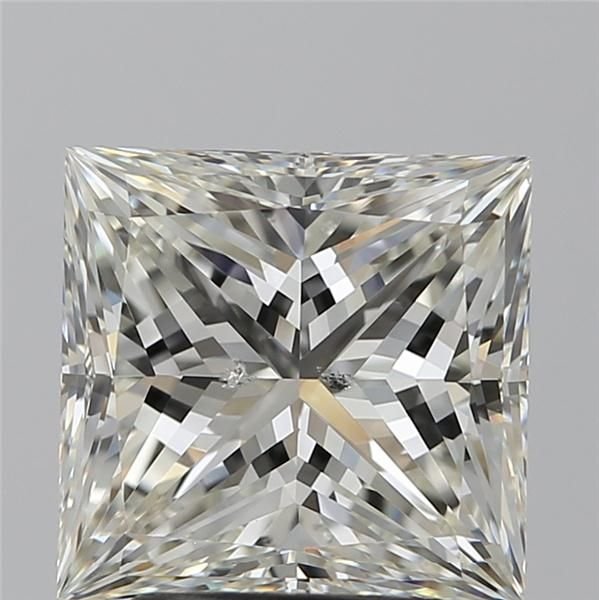 3.03ct J SI2 Very Good Cut Princess Diamond