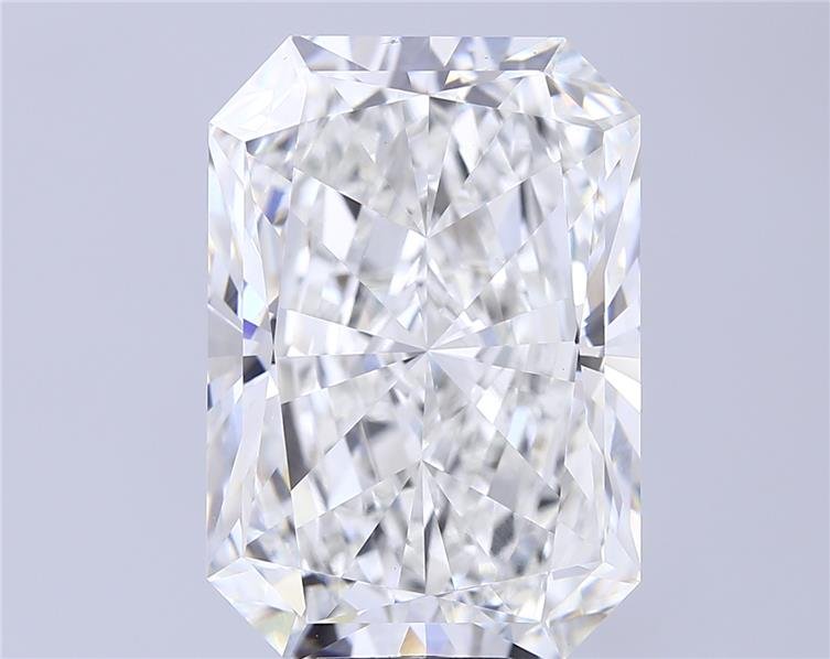 15.08ct F VVS2 Rare Carat Ideal Cut Radiant Lab Grown Diamond