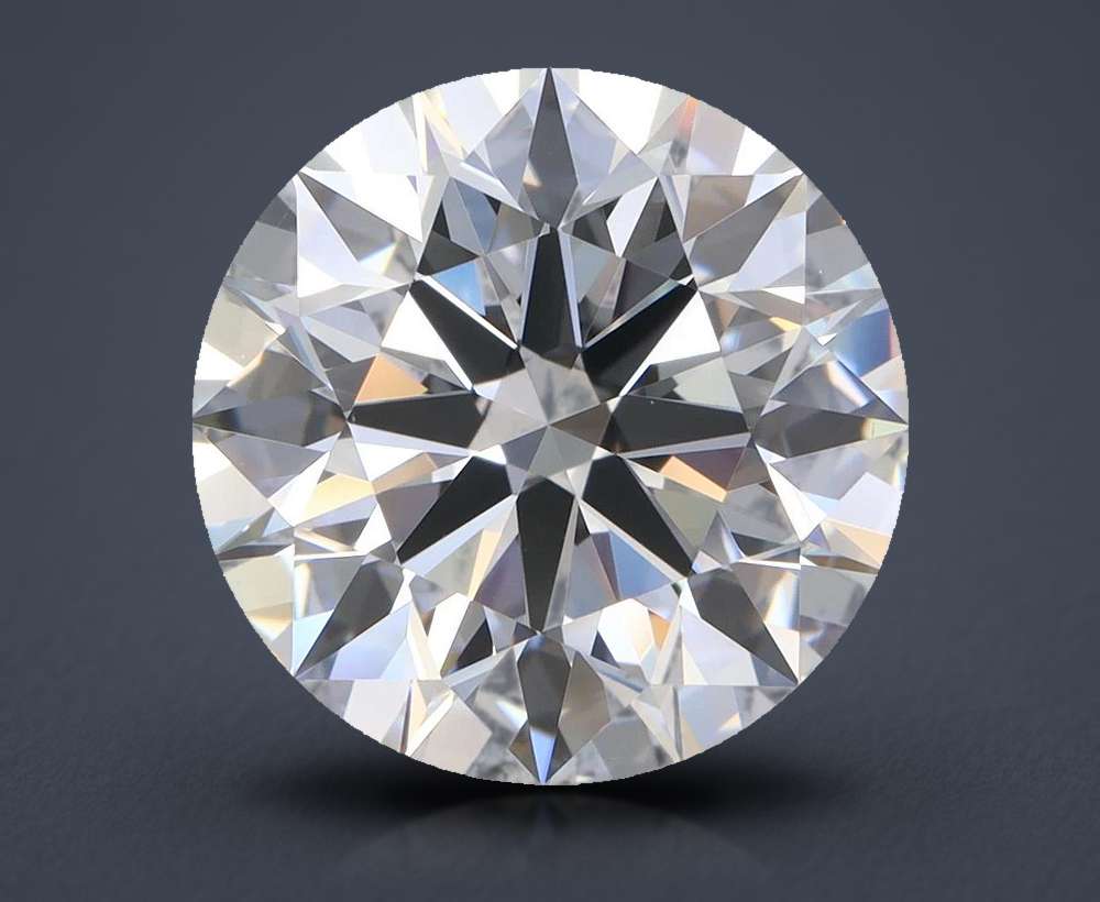4.01ct E VS1 Rare Carat Ideal Cut Round Lab Grown Diamond