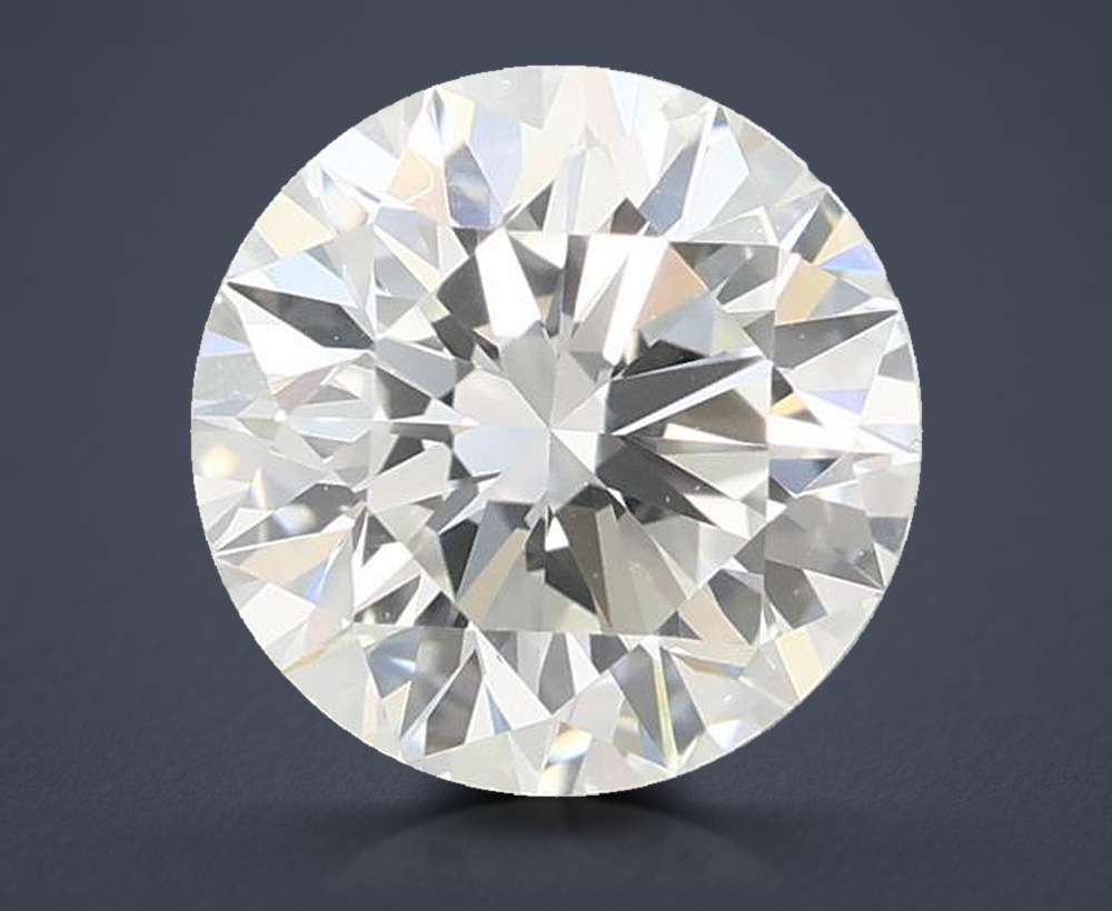 1.24ct F VVS2 Rare Carat Ideal Cut Round Lab Grown Diamond