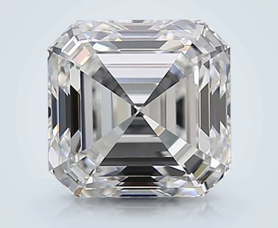 3.51ct E VVS1 Rare Carat Ideal Cut Asscher Diamond