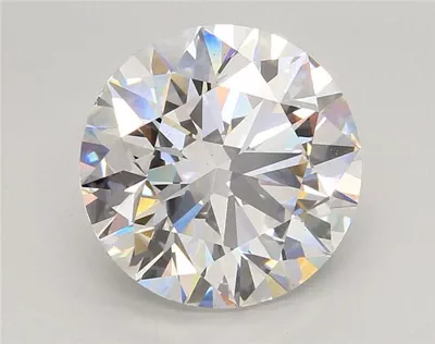5.06ct E VS1 Rare Carat Ideal Cut Round Lab Grown Diamond