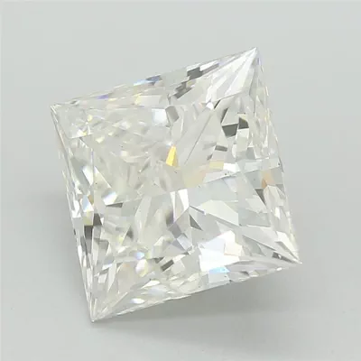 2.08ct E VS2 Rare Carat Ideal Cut Princess Lab Grown Diamond