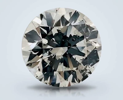 3.33ct G SI2 Very Good Cut Round Diamond
