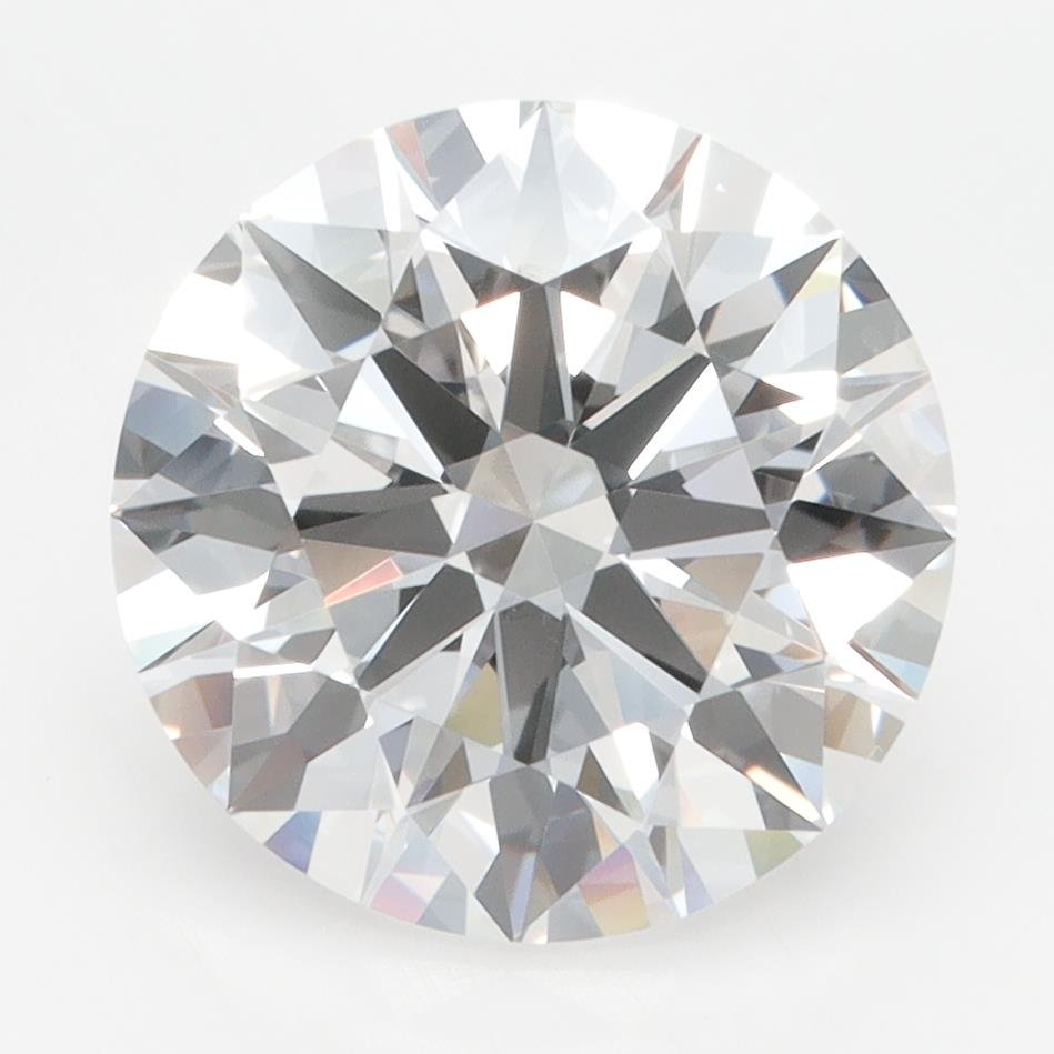 4.22ct E VVS1 Excellent Cut Round Lab Grown Diamond