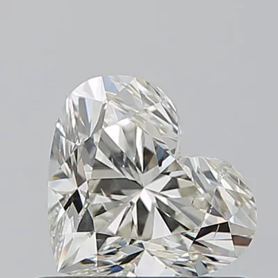0.70ct K SI1 Rare Carat Ideal Cut Heart Diamond