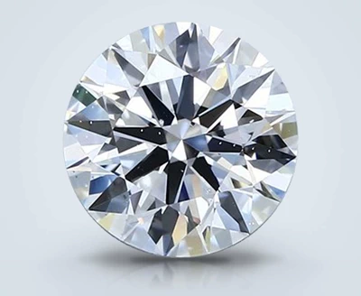 3.33ct D SI2 Rare Carat Ideal Cut Round Diamond