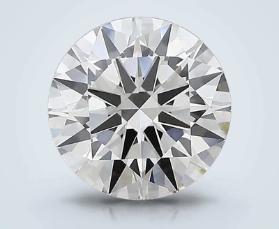 3.02ct J VS1 Excellent Cut Round Lab Grown Diamond