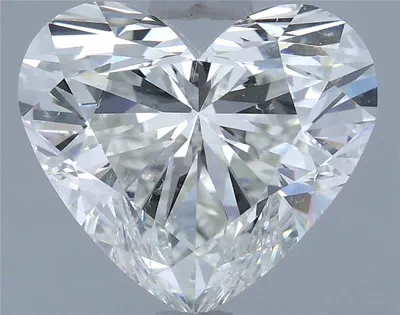 2.21ct I SI1 Rare Carat Ideal Cut Heart Diamond