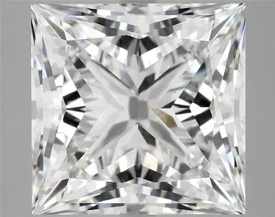 8.02ct E VS1 Rare Carat Ideal Cut Princess Lab Grown Diamond