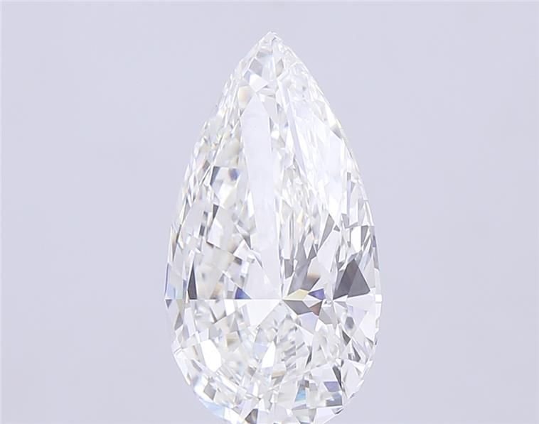 10.02ct G VVS2 Very Good Cut Pear Lab Grown Diamond