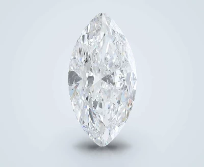 3.51ct D SI2 Rare Carat Ideal Cut Marquise Diamond