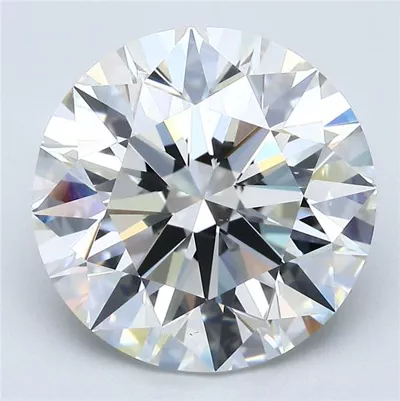 5.91ct H VS1 Rare Carat Ideal Cut Round Diamond