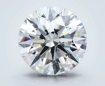5.91ct H VS1 Rare Carat Ideal Cut Round Diamond