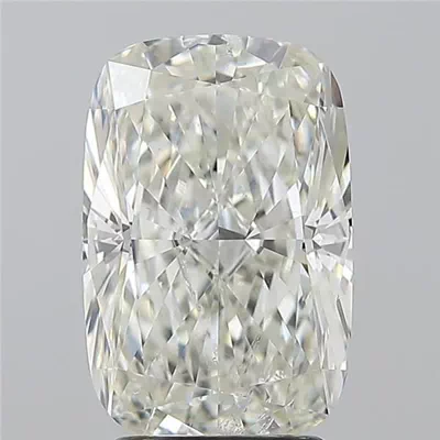 3.03ct J SI2 Rare Carat Ideal Cut Cushion Diamond