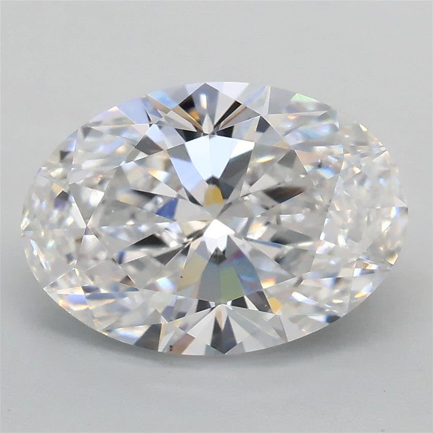 2.50ct D VS1 Rare Carat Ideal Cut Oval Lab Grown Diamond