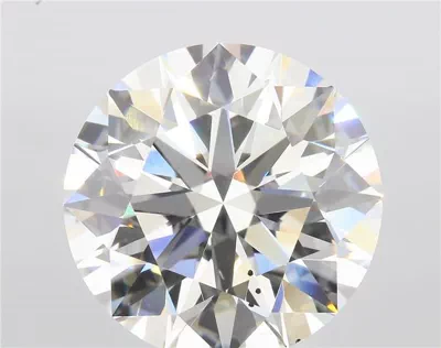 6.34ct G SI1 Rare Carat Ideal Cut Round Lab Grown Diamond