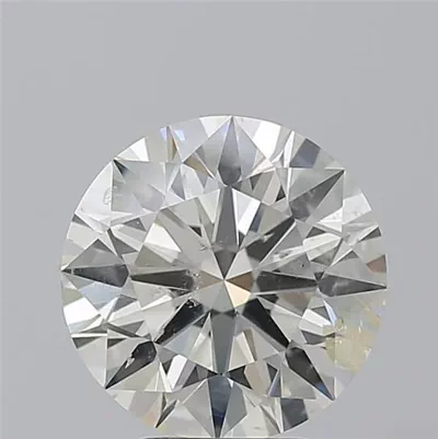 4.01ct J SI2 Rare Carat Ideal Cut Round Diamond