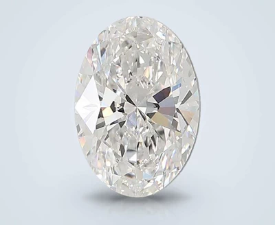 10.11ct F VS1 Rare Carat Ideal Cut Oval Lab Grown Diamond