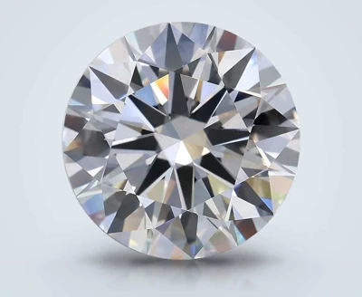 4.32ct D VS1 Rare Carat Ideal Cut Round Lab Grown Diamond