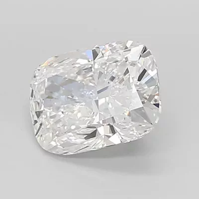 2.56ct E VS1 Rare Carat Ideal Cut Cushion Lab Grown Diamond
