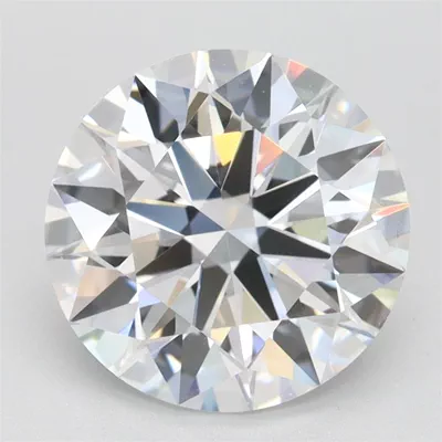 2.50ct D FL Rare Carat Ideal Cut Round Lab Grown Diamond