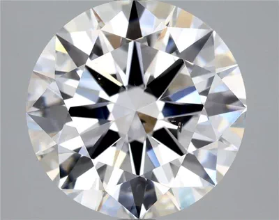 3.01ct D SI1 Rare Carat Ideal Cut Round Diamond