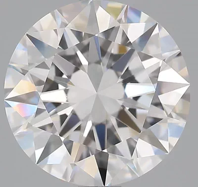 3.08ct D VS2 Excellent Cut Round Diamond