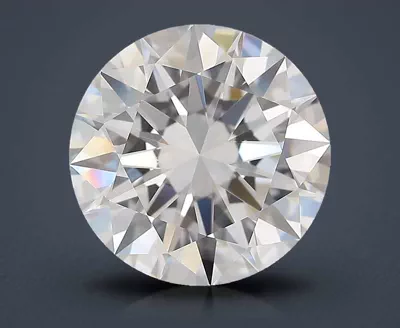 3.08ct D VS2 Rare Carat Ideal Cut Round Diamond