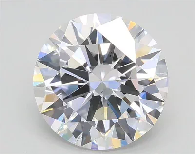 2.02ct D VS2 Excellent Cut Round Lab Grown Diamond