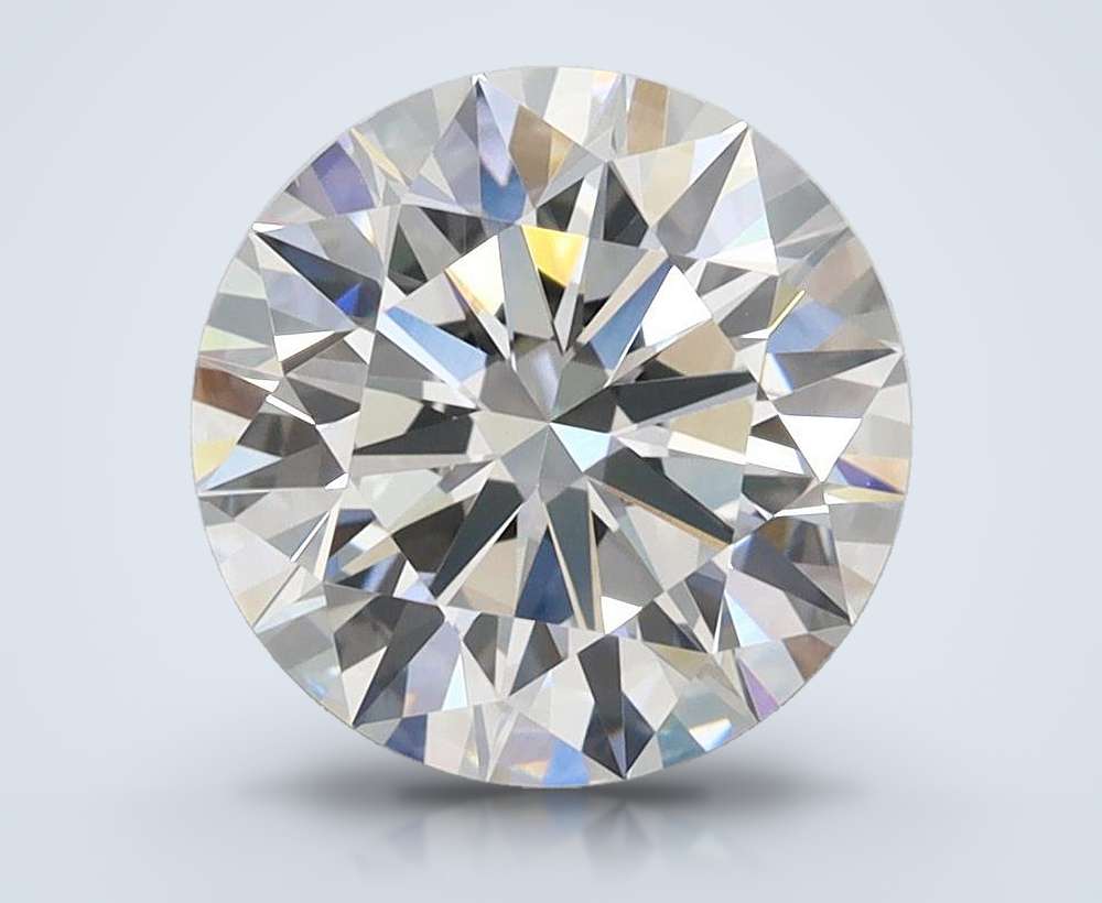 2.53ct F VVS2 Rare Carat Ideal Cut Round Lab Grown Diamond