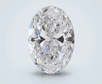 1.06ct D VVS2 Rare Carat Ideal Cut Oval Lab Grown Diamond