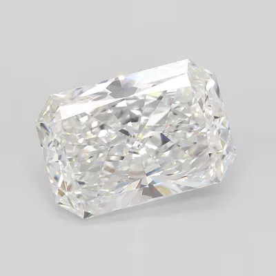 10.19ct E VVS2 Rare Carat Ideal Cut Radiant Lab Grown Diamond