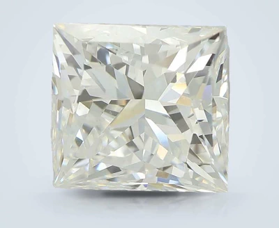 4.03ct E VS1 Rare Carat Ideal Cut Princess Lab Grown Diamond