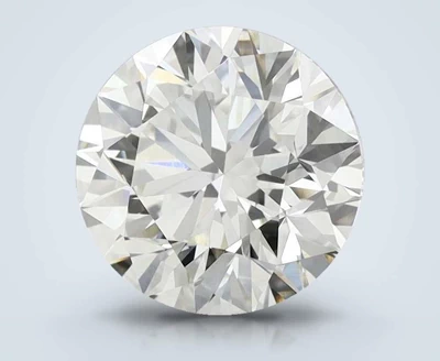 3.16ct I VVS2 Very Good Cut Round Lab Grown Diamond