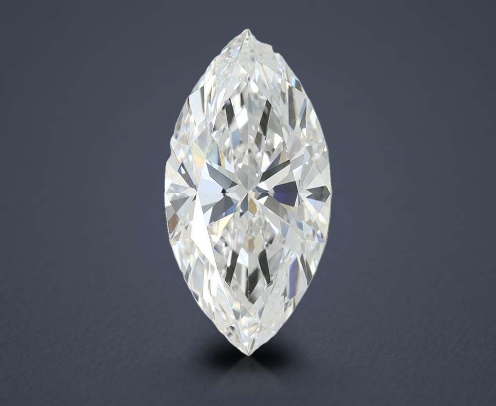 2.52ct D FL Rare Carat Ideal Cut Marquise Lab Grown Diamond