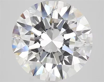 4.03ct E VS2 Rare Carat Ideal Cut Round Diamond