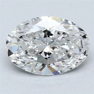 2.01ct E VS1 Rare Carat Ideal Cut Oval Lab Grown Diamond